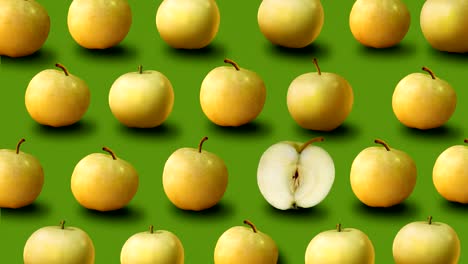 Background from fresh apples