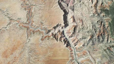 grand canyon aerial view