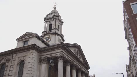 Exterior-Of-St-Georges-Church-In-Hanover-Square-Mayfair-London-UK-1