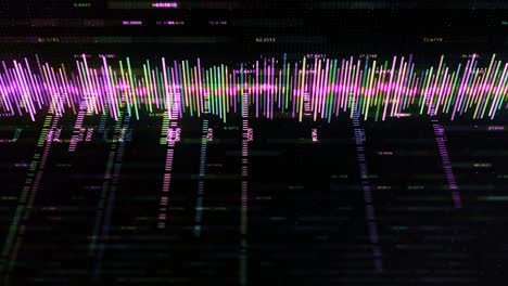 Abstract Financial Data Visualization