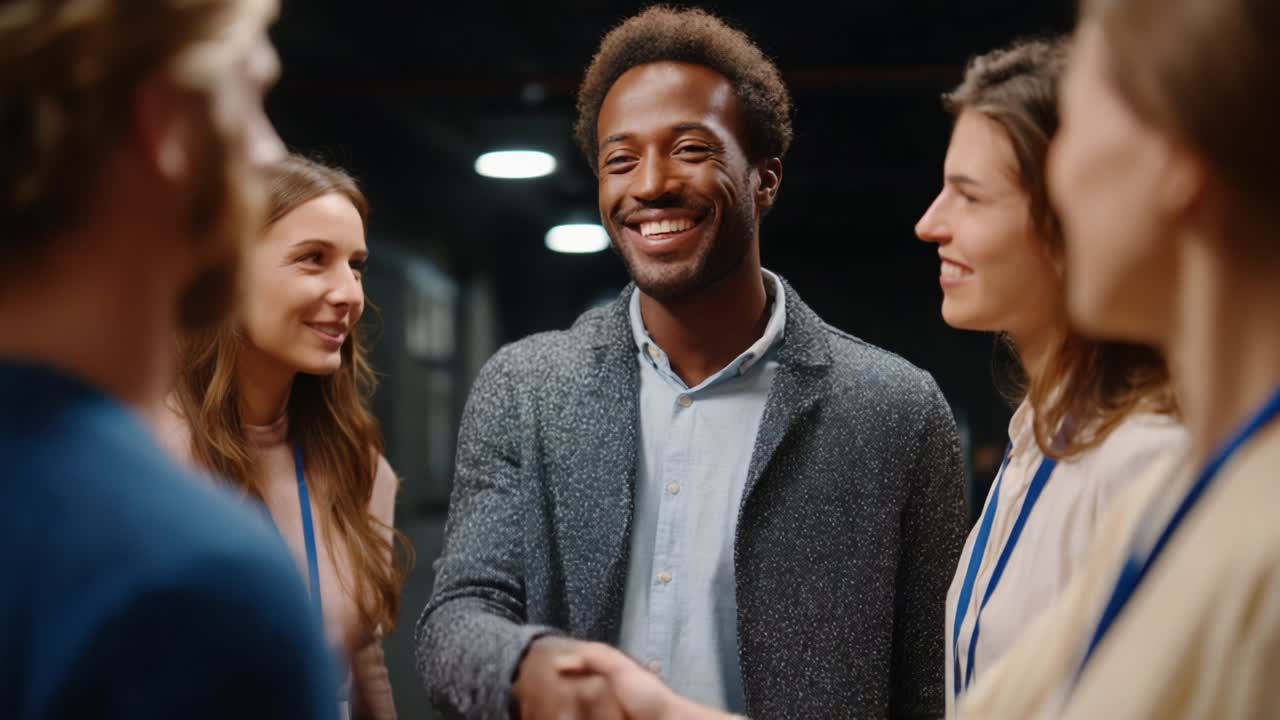 Business Meeting Handshake