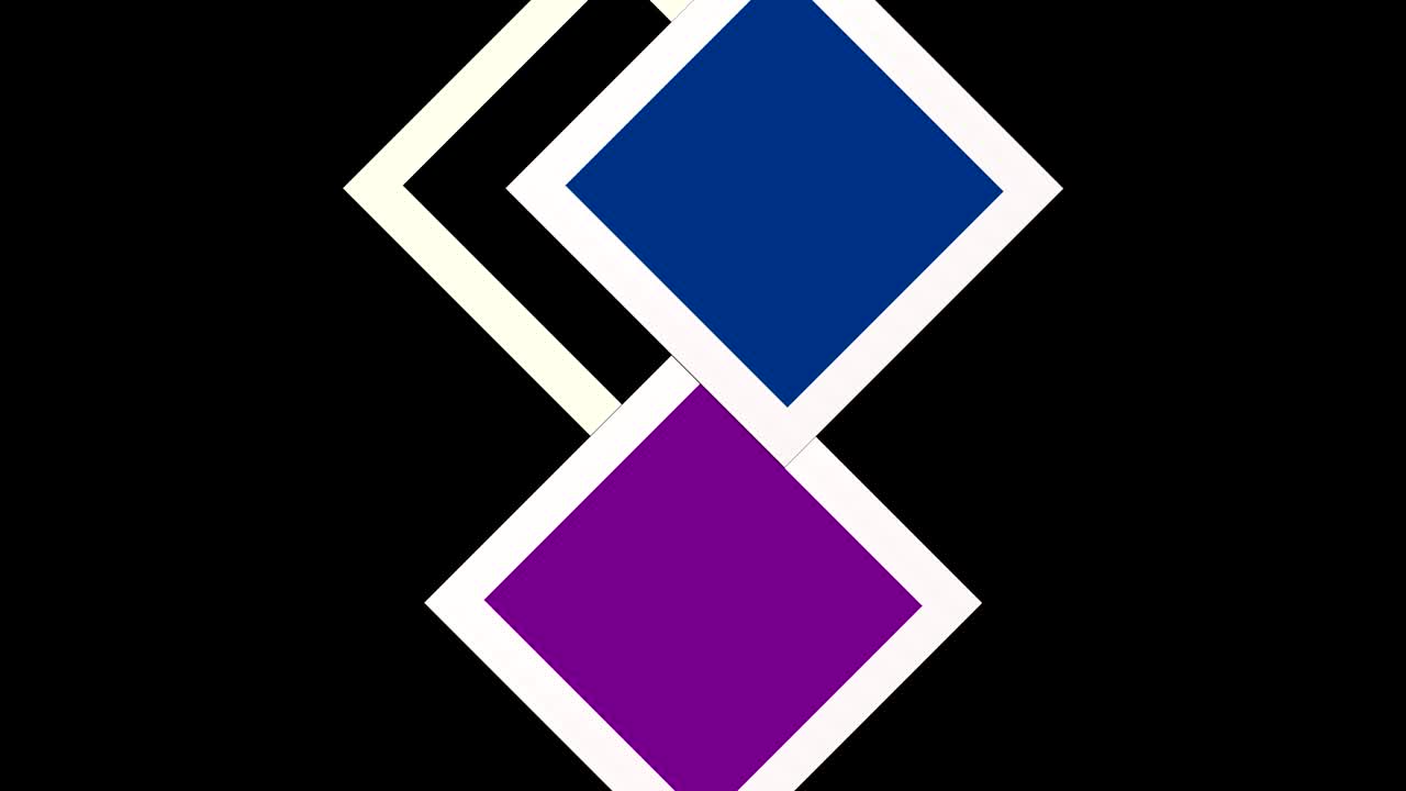 patrón gráfico de formas de rombo que se mueven en el fondo en varias direcciones.