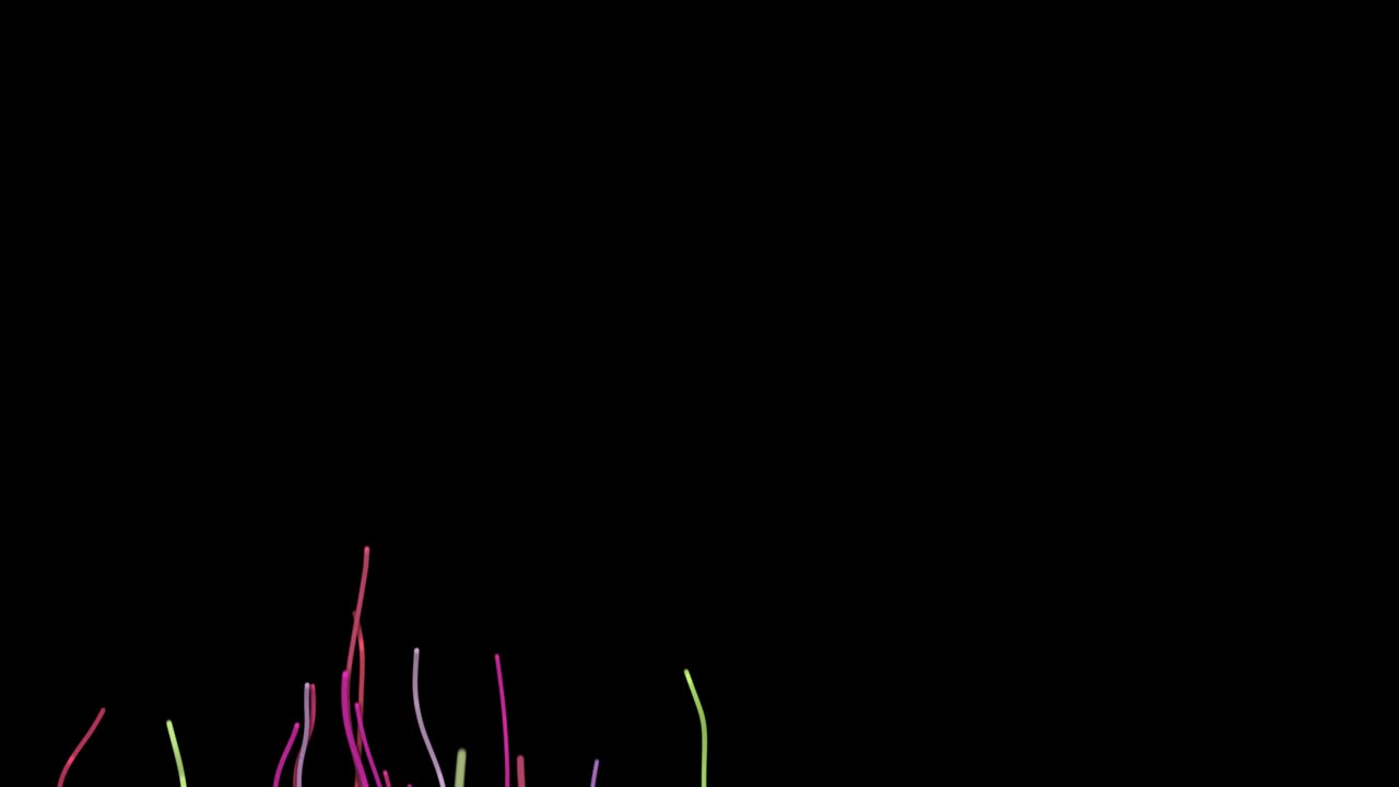 추상적인 다채로운 선