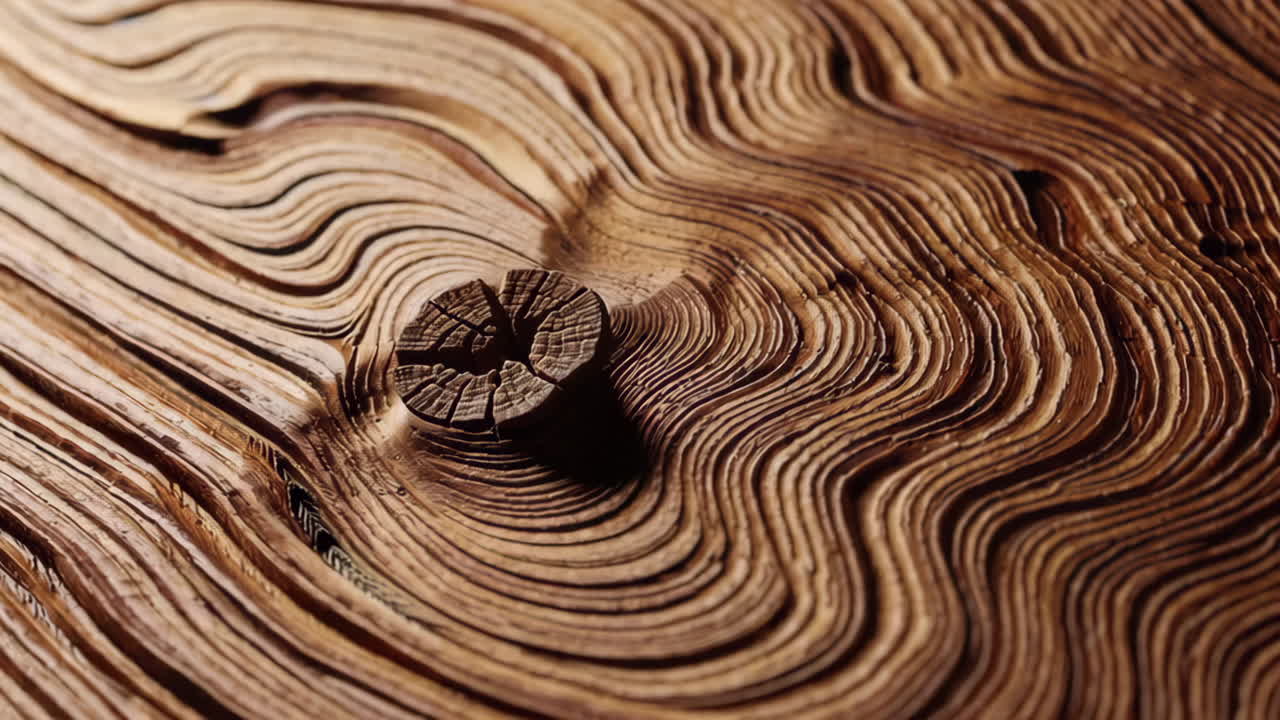 Close-up view of wood texture with beautiful patterns