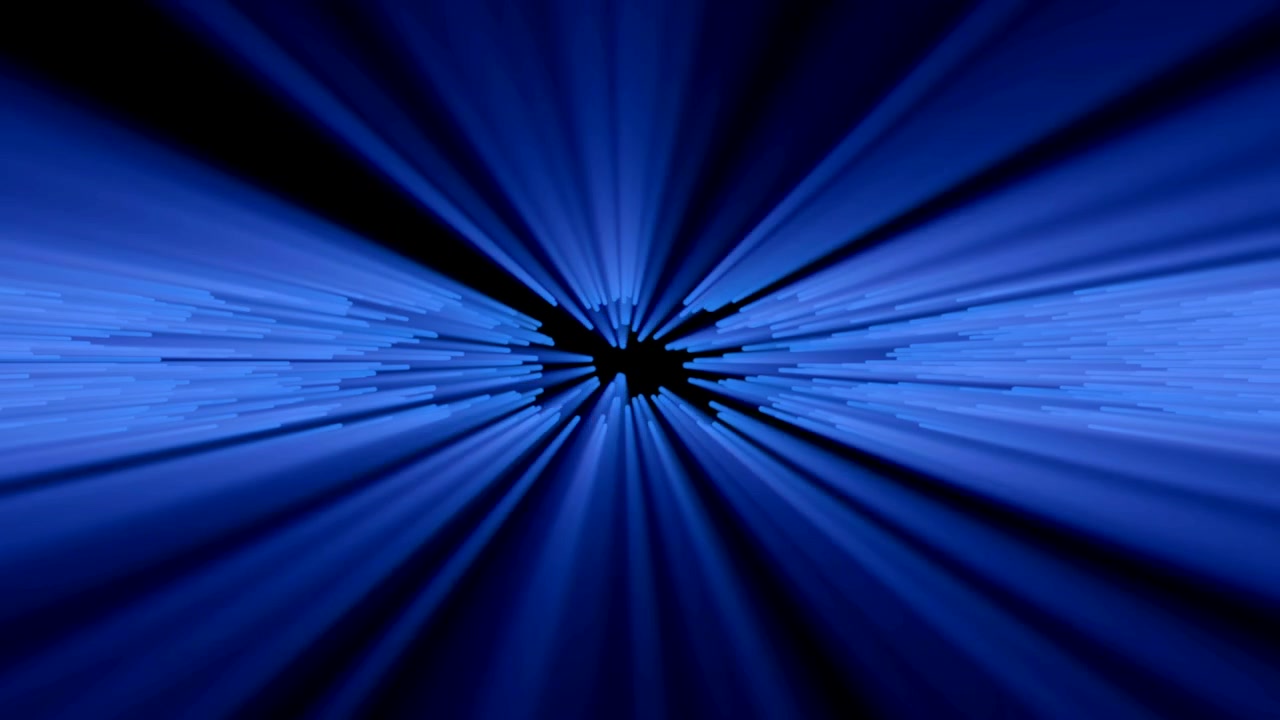 Sfondo con effetti di luce volumetrica blu