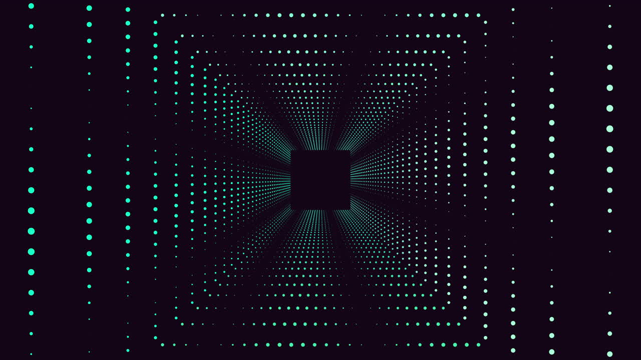 Mesmerizing black and blue pattern with circular dots