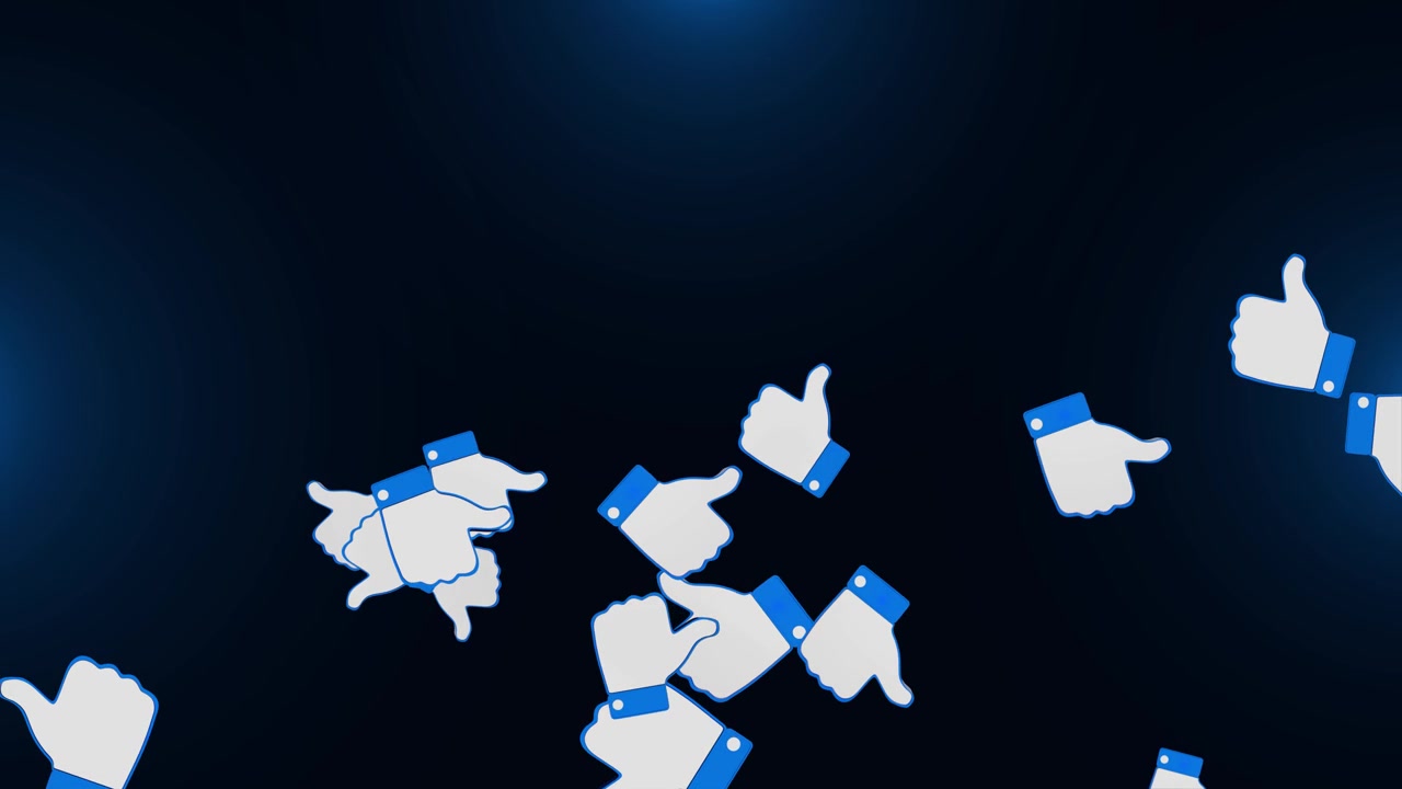 A hand making the thumb up gesture thumbs up like animated emoji social media app notifications and