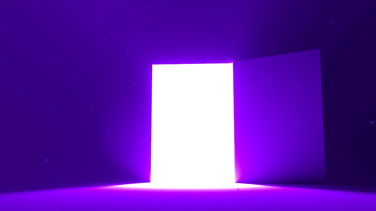 puerta abierta a la luz brillante nueva oportunidad epifanía vida después de la muerte 4k