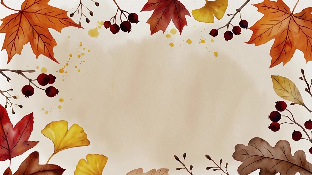 Fondo de otoño