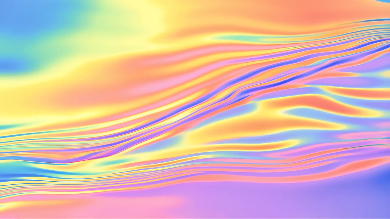 Abstract Fluid Motion Background 4K