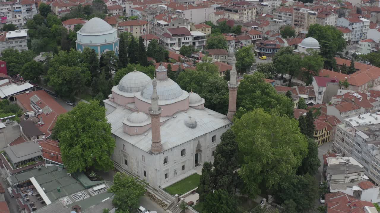 mezquita verde en bursa, turquía. construida en el siglo xiv.