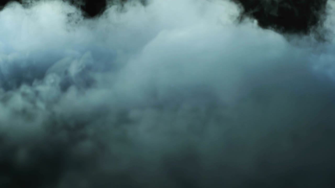 구름 현실적인 건조 얼음 연기