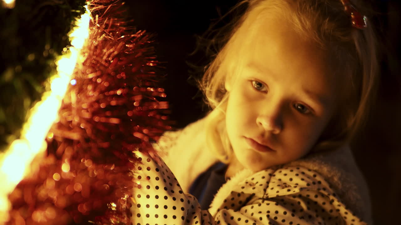 휴가에 있는 어린 소녀