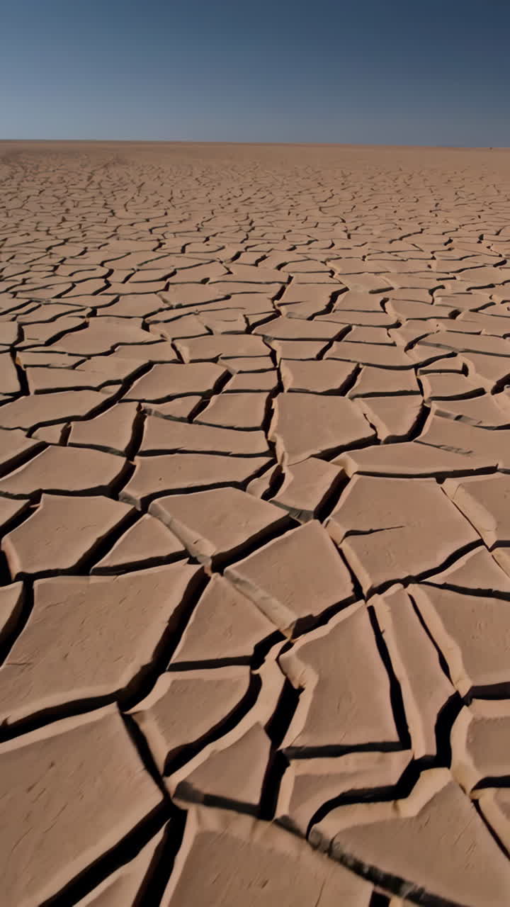 Cracked Earth Landscape