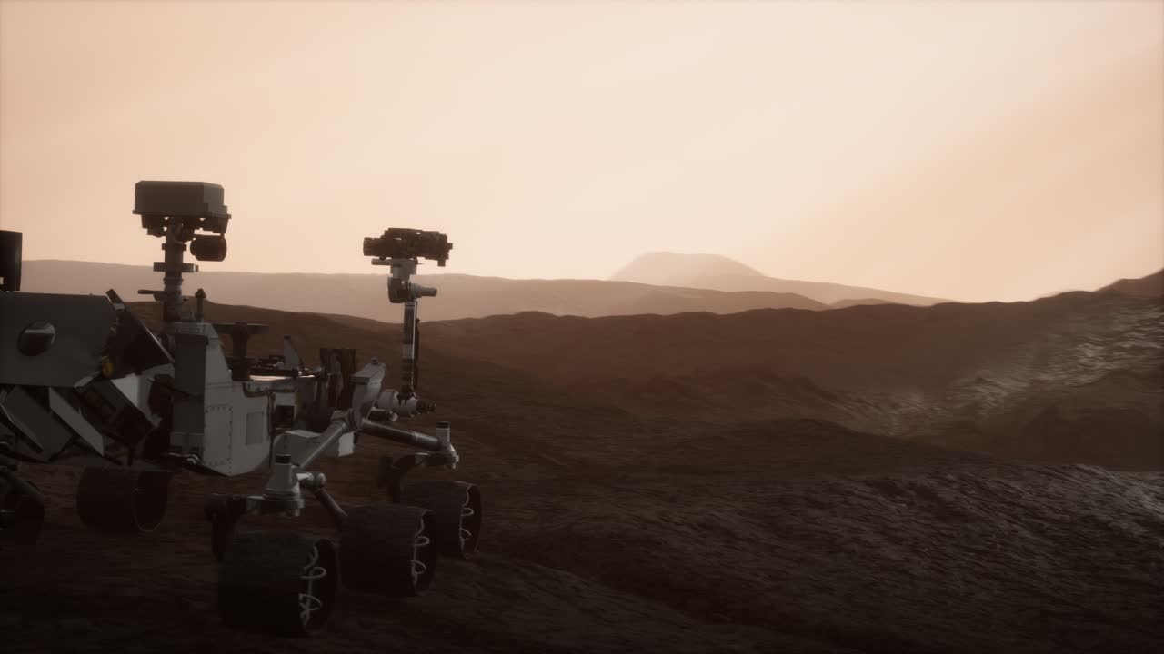 Curiosity Mars Rover tutkii punaisen planeetan pintaa
