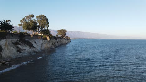 día de verano de la costa de california antena