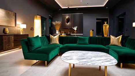 elegant and modern living room design