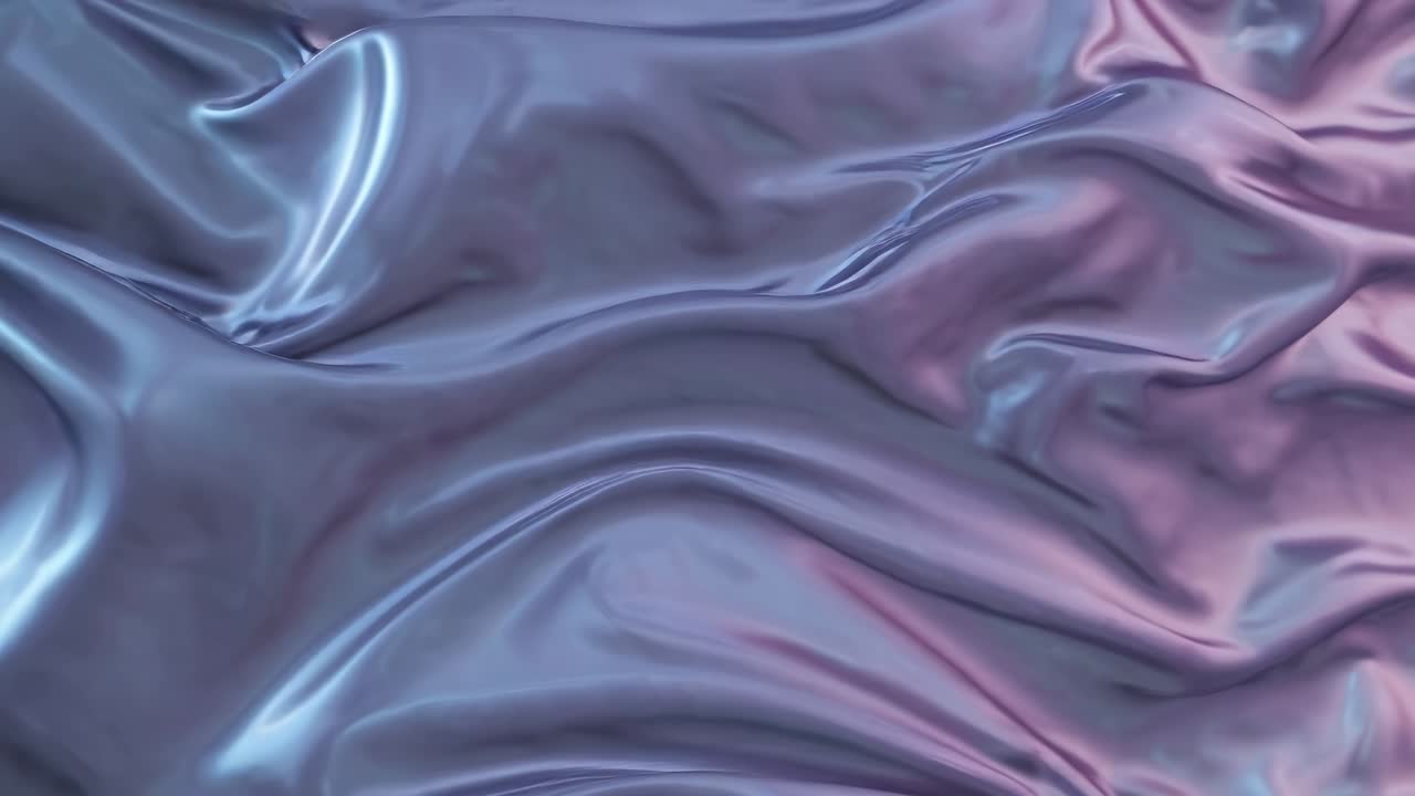 Texture di Tessuto Satinato con Sfumatura Viola e Blu