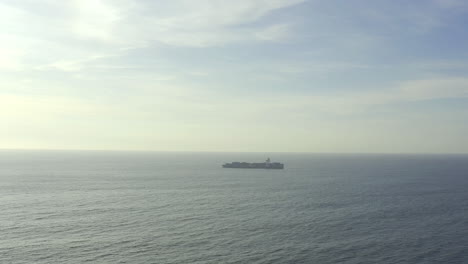 container ship at sea