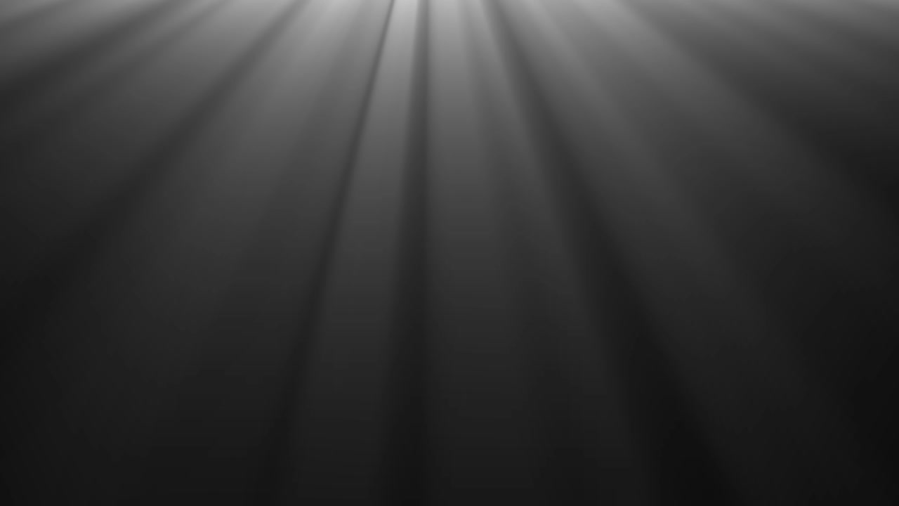 Volumetric Light Rays Shining Down on a Dark Background