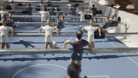 vintage table football game