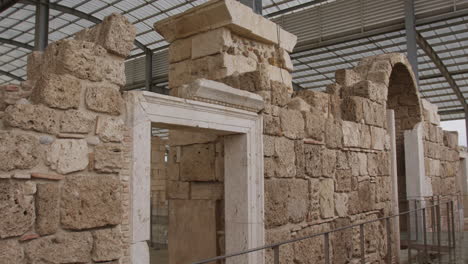 an ancient doorway being excavated in laodicea