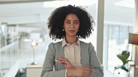 serious face, business and woman with arms