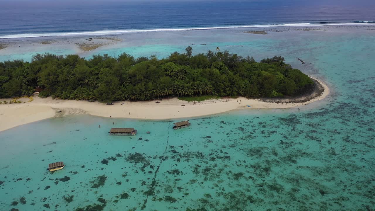 Cookøerne - Rarotonga letter fra lagunecruisen