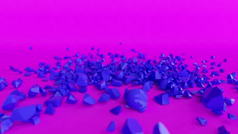 el corazón roto modelo 3d
