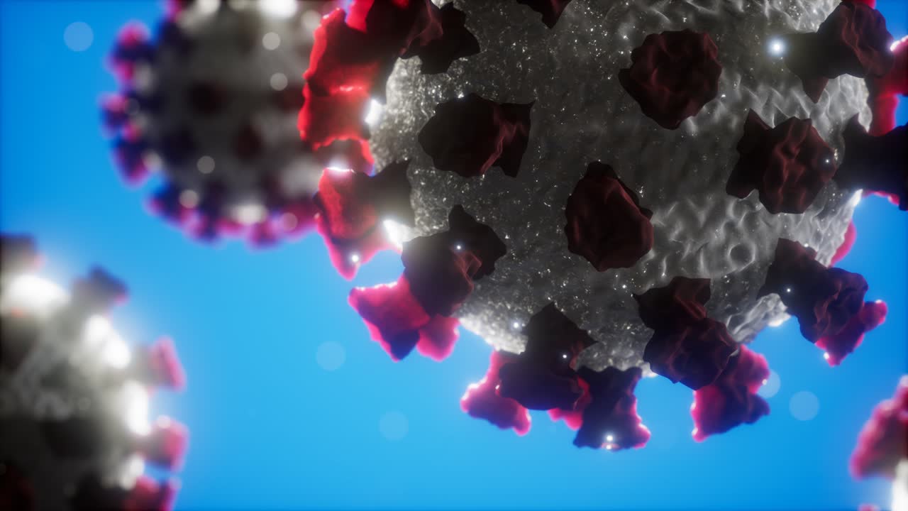 modelo médico del coronavirus covid-19