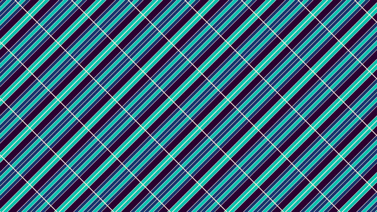 patrón de video gráfico 2d que se mueve hacia la parte inferior derecha con zoom, compuesto de diseños y formas con texturas multicolores.