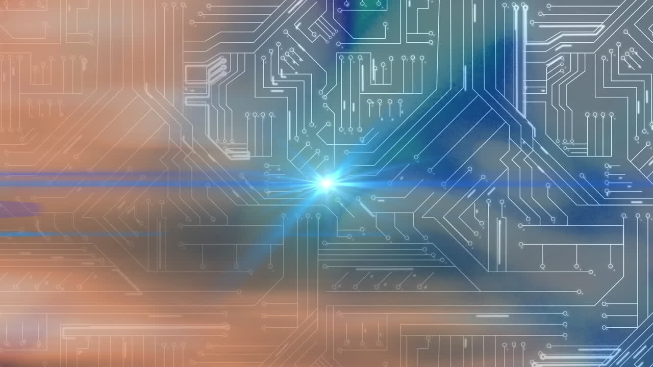 라이트 스 ⁇ 을 통한 연결 네트워크의 애니메이션