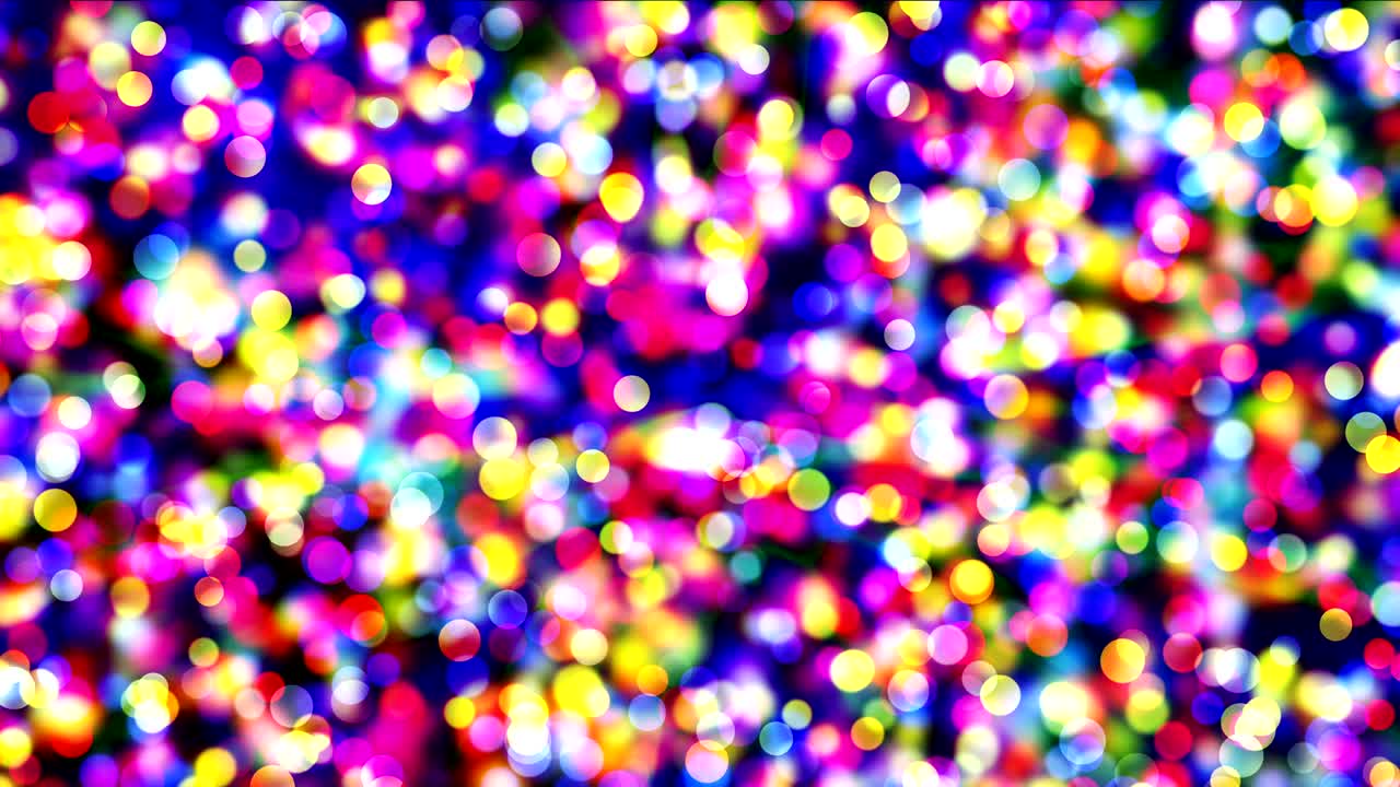 서클 보케 배경 4k