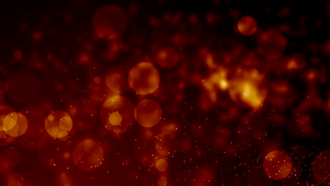partículas de polvo abstracto luz bokeh títulos de movimiento bucle de fondo cinematográfico