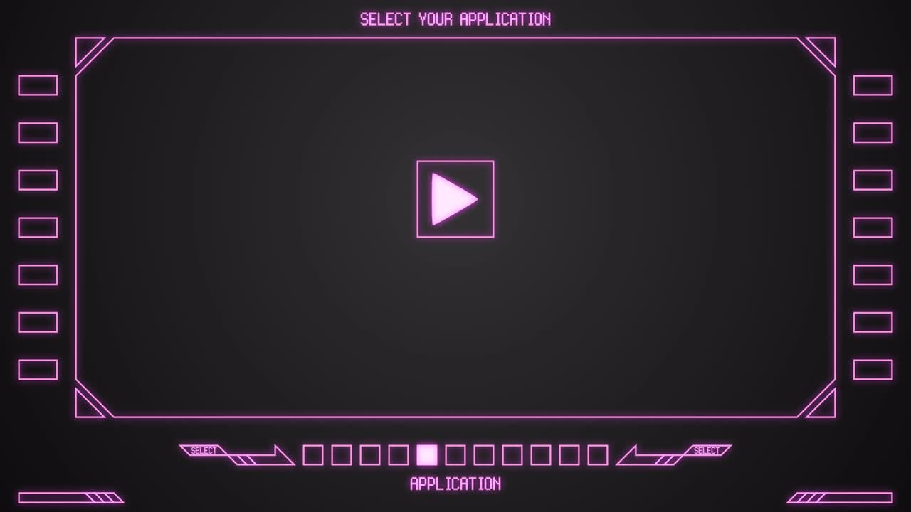 VELG APPLIKASJON SPILL-overganger. 1080p - 30 fps - Alpha Channel (6)