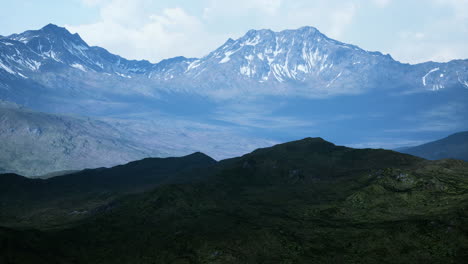 panoramic view of the spring mountain valley