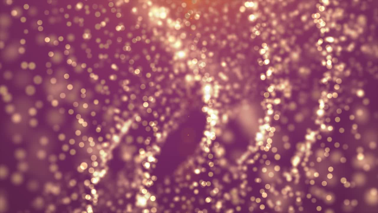 Abstract Glowing Particles Background