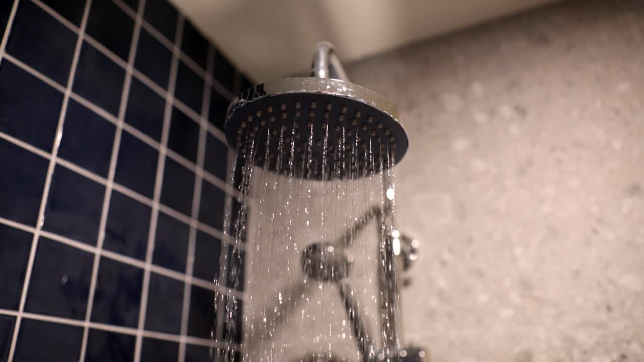 Shower Head with Running Water