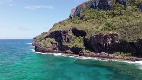The-Beautiful-Shoreline-on-the-Samana-cape,-Dominican-Republic
