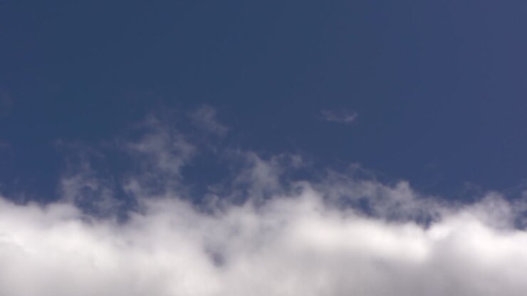 Blue Sky With White Clouds, Track Motion