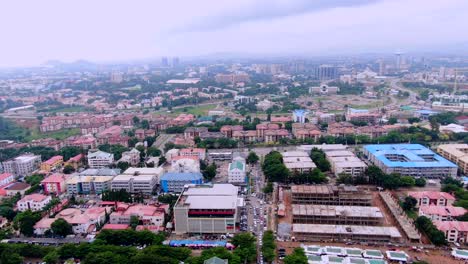Shot-of-Abuja-Nigeria,-federal-capital-territory