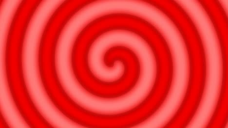 red and white spiral