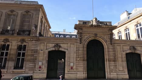 a grand building in paris, france