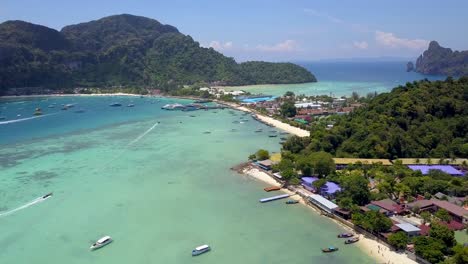 beautiful aerial footage of thailand