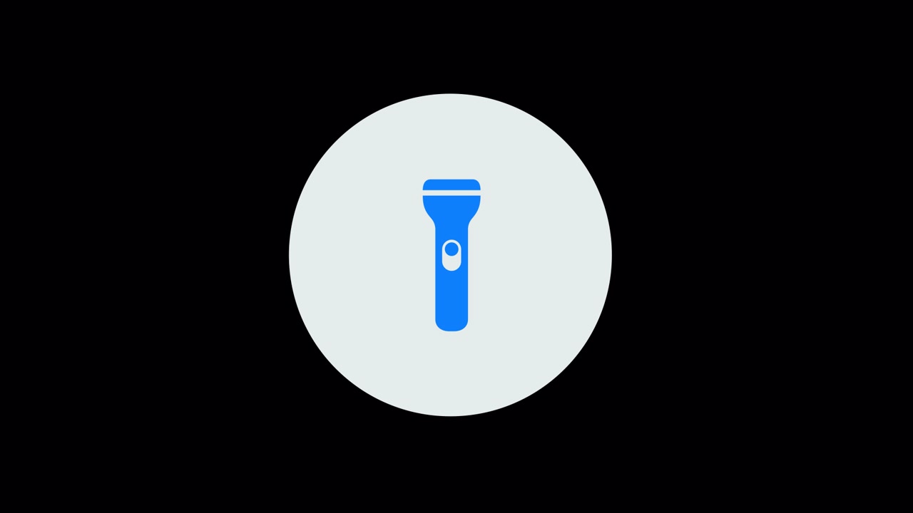 Flashlight Toggle Button