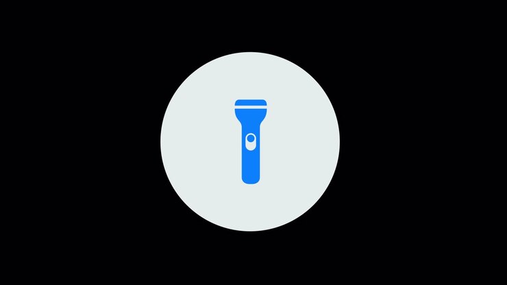 Flashlight Toggle Button