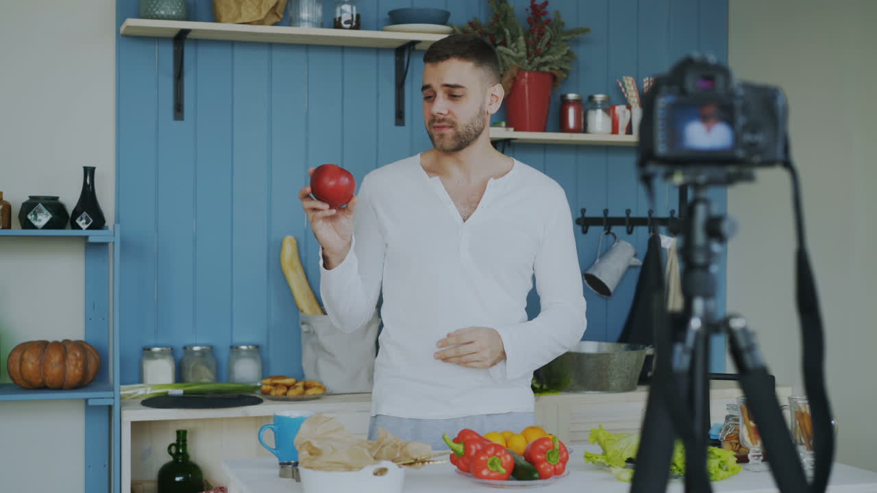 Healthy Cooking Vlog Featuring Fresh Produce