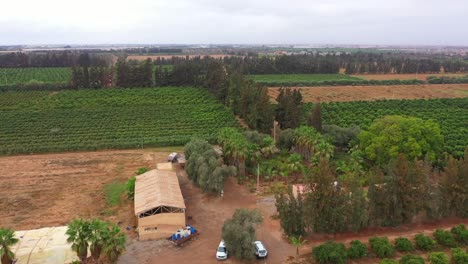 in-the-enchanting-world-of-peasant-life-through-stunning-travel-drone-footage,-capturing-the-rustic-beauty-of-rural-landscapes,-traditional-cultures