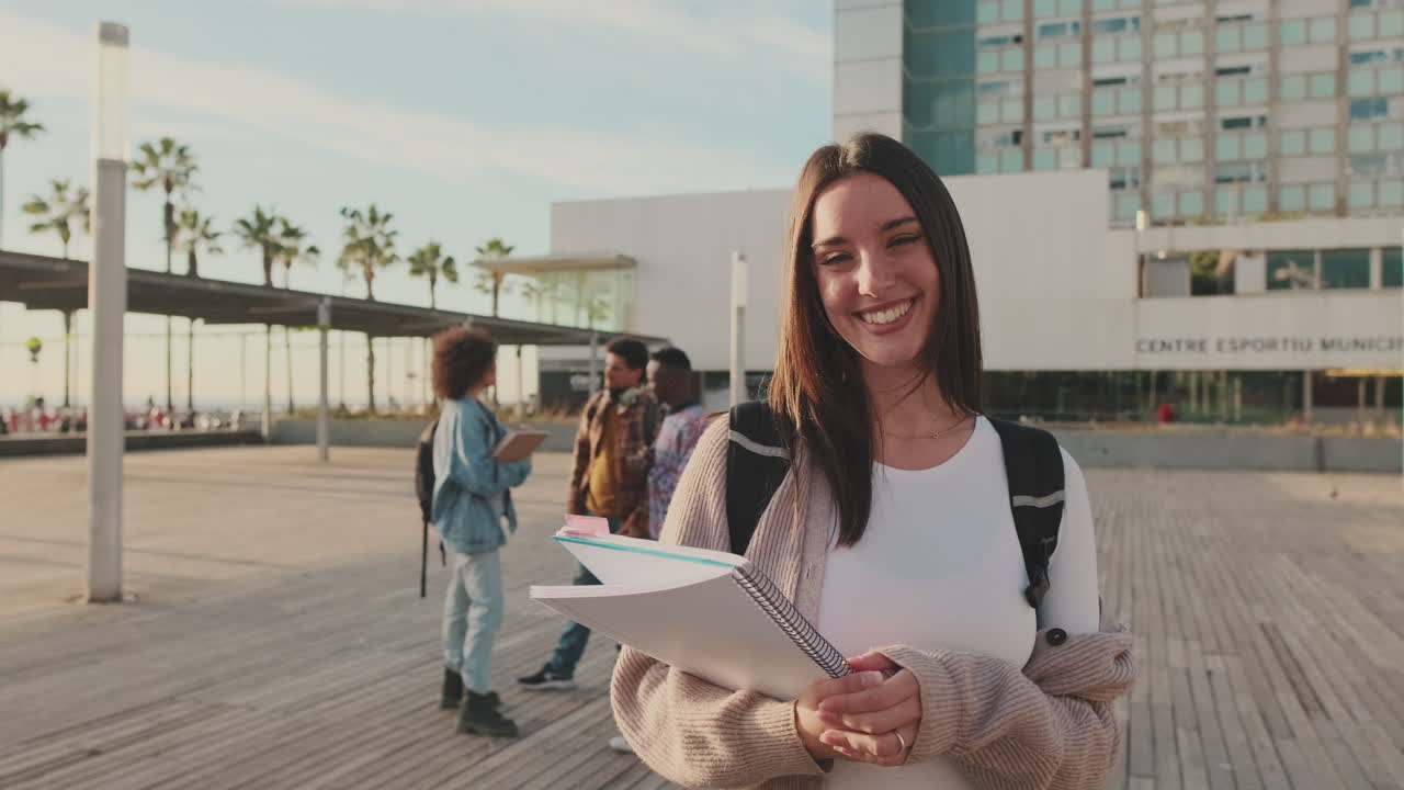 Group of Students on University Campus