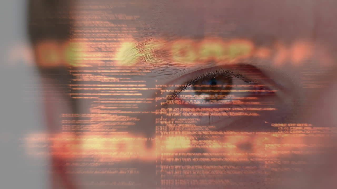 남자 눈이 쳐다보고 초점을 맞추고